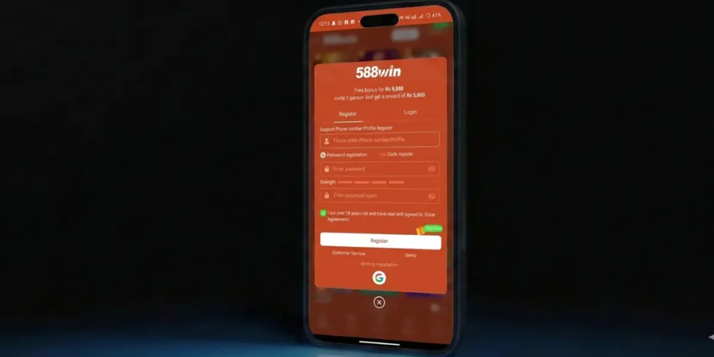 588Win Game Register and Login