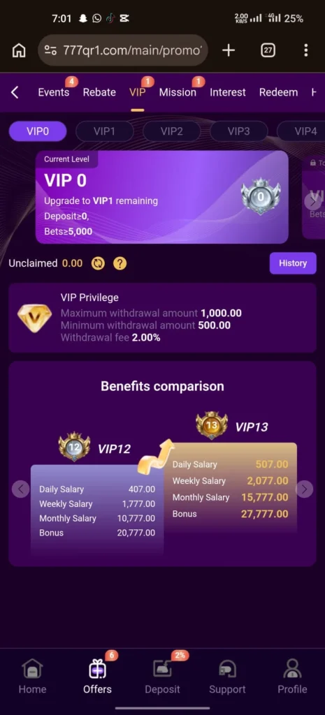 777QR Game