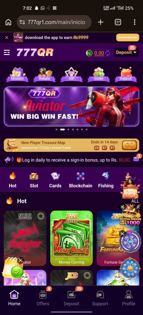 777QR Game