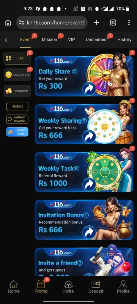 K116 Game APK